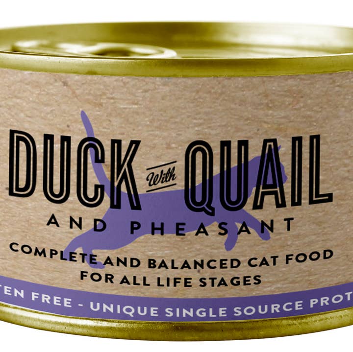 Celtic Connection Holistic Pet Food - Wholesale Voer - Kat - Eend met kwartel en fazant - in blik