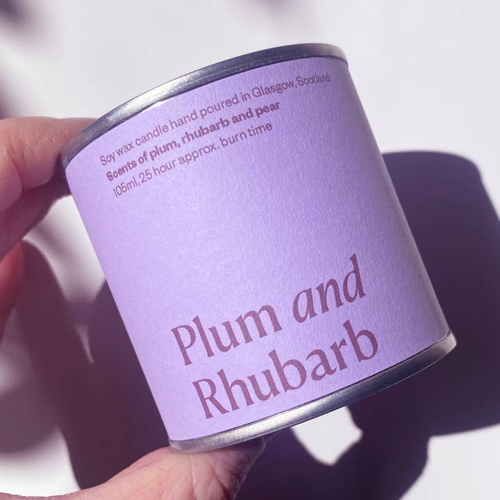 Moederdag limited edition label Sojawas Kaarsblik voor wholesale door Lovat Press