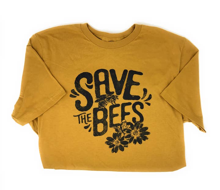 Sister Bees LLC - Wholesale Screen Printed T-Shirt - Unisex - "Save the Bees" T-shirt XX-large refill pack