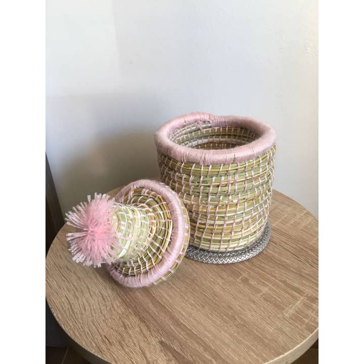 marrakeshop - Wholesale Basket - Moroccan Handwoven Berber Pot Basket1