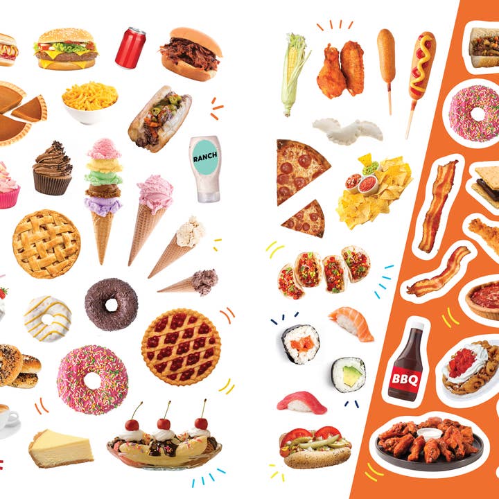 Sourcebooks - Wholesale Coloring & Activity Book - Kids & Baby - 1,000 Stickers: USA3