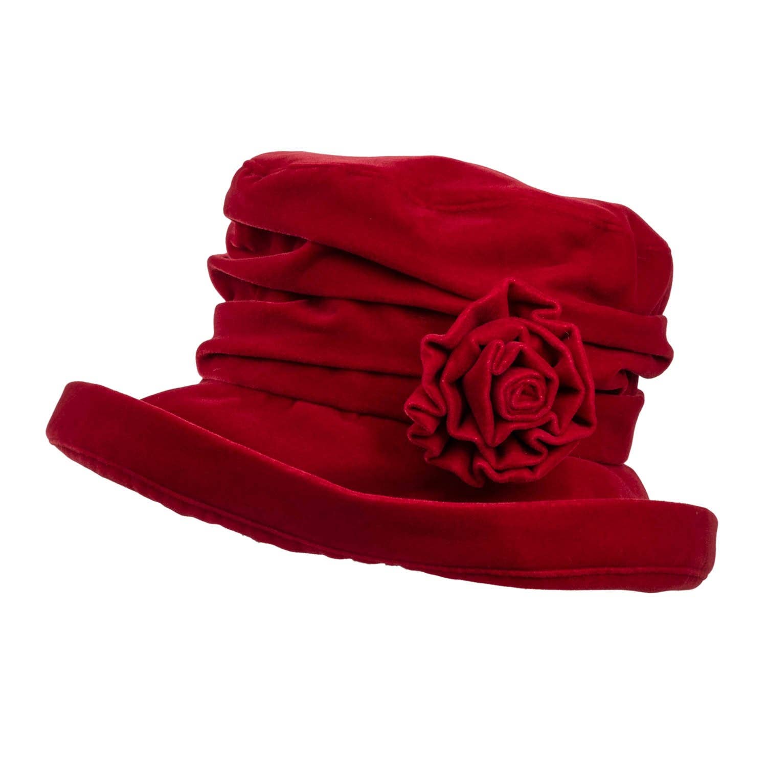 Proppa Toppa Hats - Wholesale Cloche Hat - Women's - Water Resistant Velour Packable Hat0