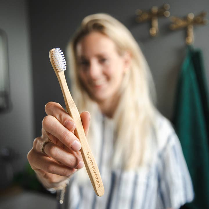 Bamboovement - Wholesale Toothbrush - Sustainable Bamboo Toothbrush - Adults - Soft Bristles