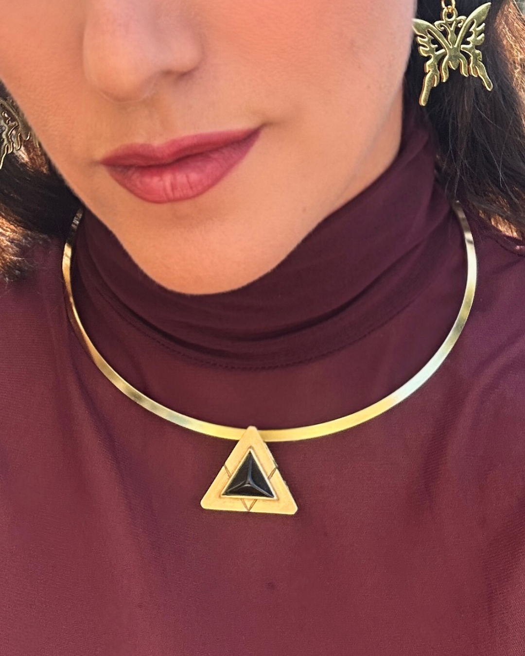 DIPHDA - Wholesale Pendant/Charm Necklace - Zenith Halo Necklace - gold | DIPHDA4