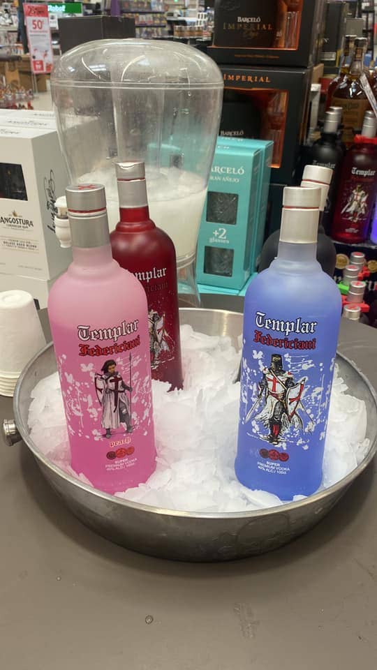 Templar - Wholesale Vodka - French Vodka Templar Peach8