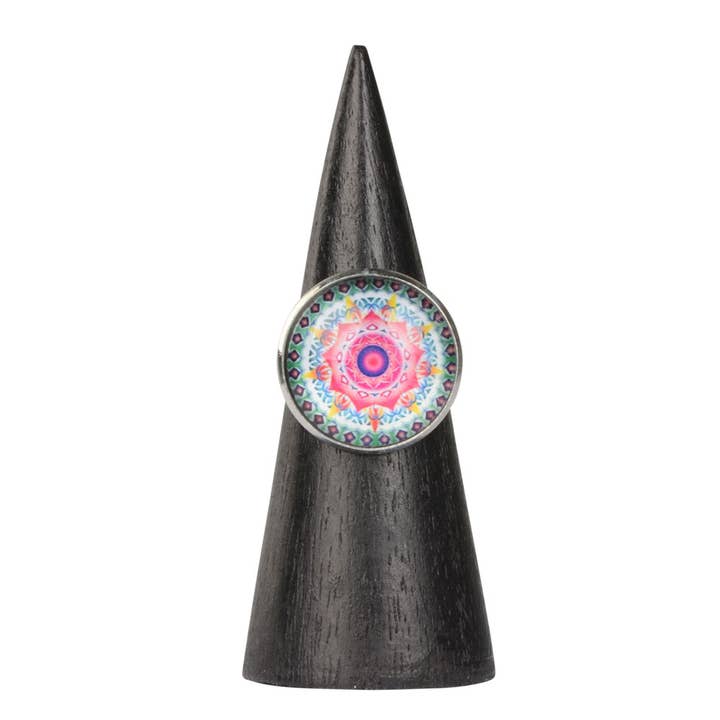 Anillo ajustable mandala para venta al por mayor de Benjamin International