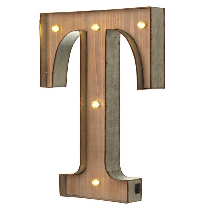 T W/Led Letter for wholesale by Heaven Sends