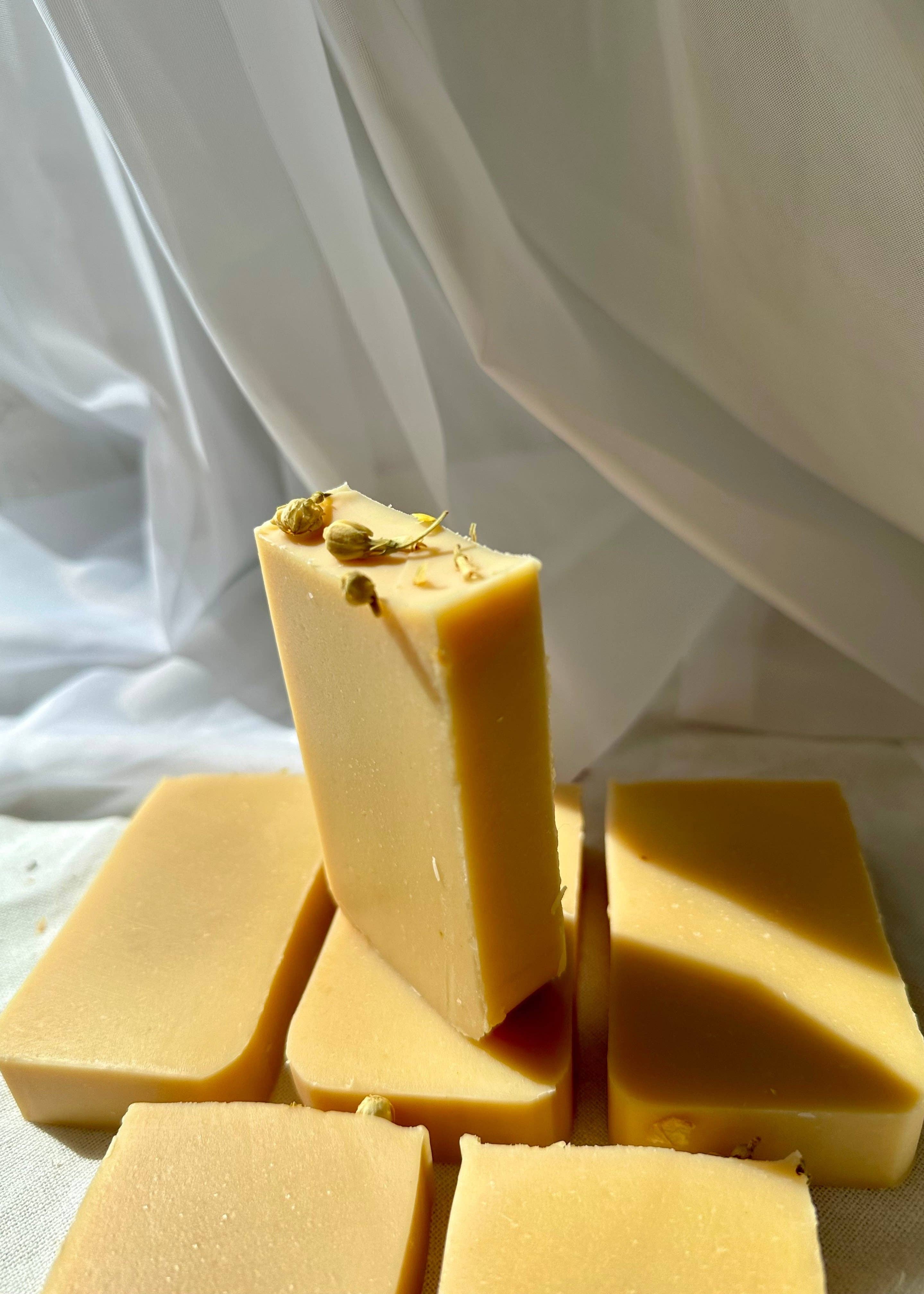 MAMO - Wholesale Bar Soap - Turmeric & Neroli | Goat Milk Body Soap Bar "Create Magic"3