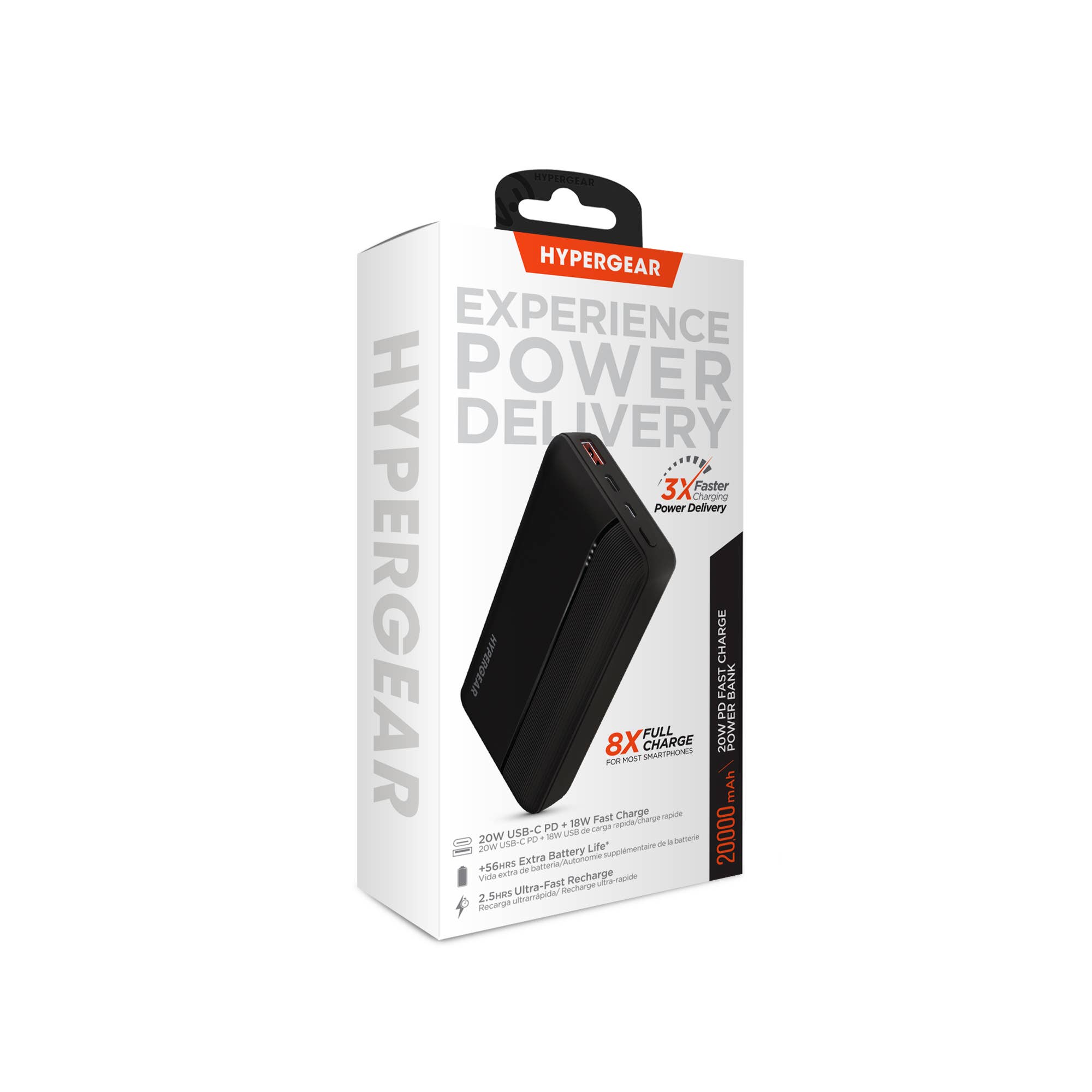 JupiterGear Home - Wholesale Portable Charger - Hypergear 20000mAh 20W PD + USB Power Bank11