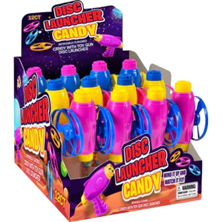Disc Launcher Candy for wholesale by Cow Crack Wholesale
