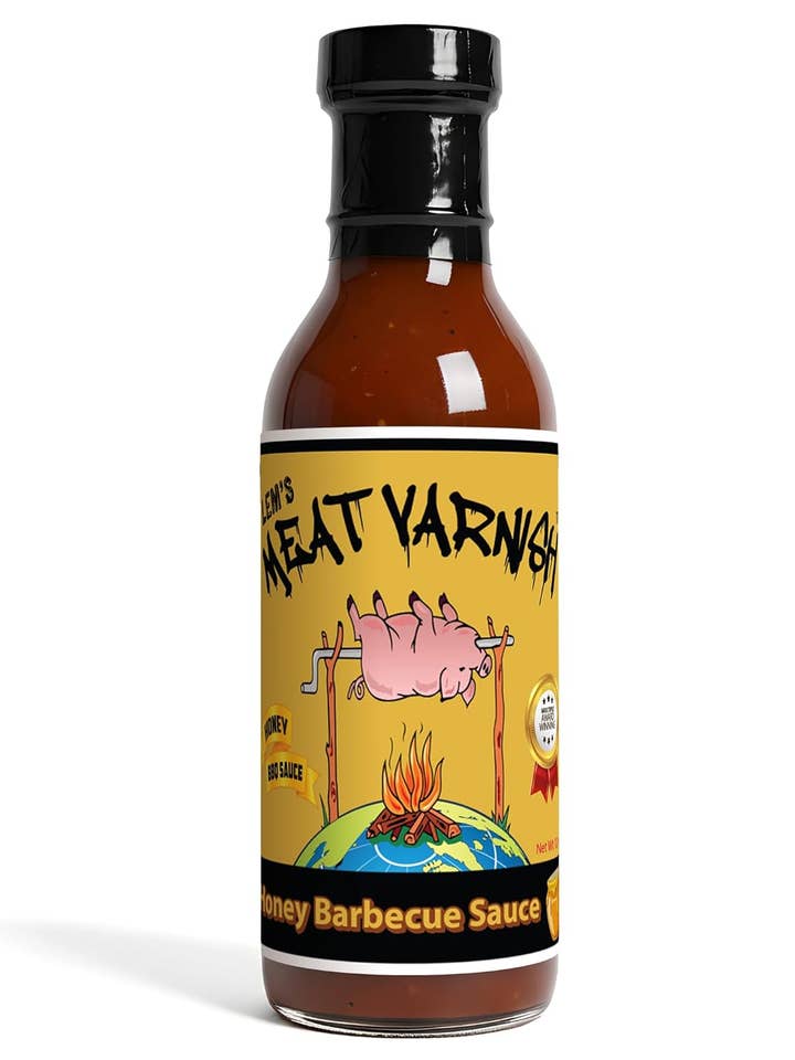 Lem's Meat Varnish Honey BBQ Sauce for wholesale by Lem's Meat Varnish
