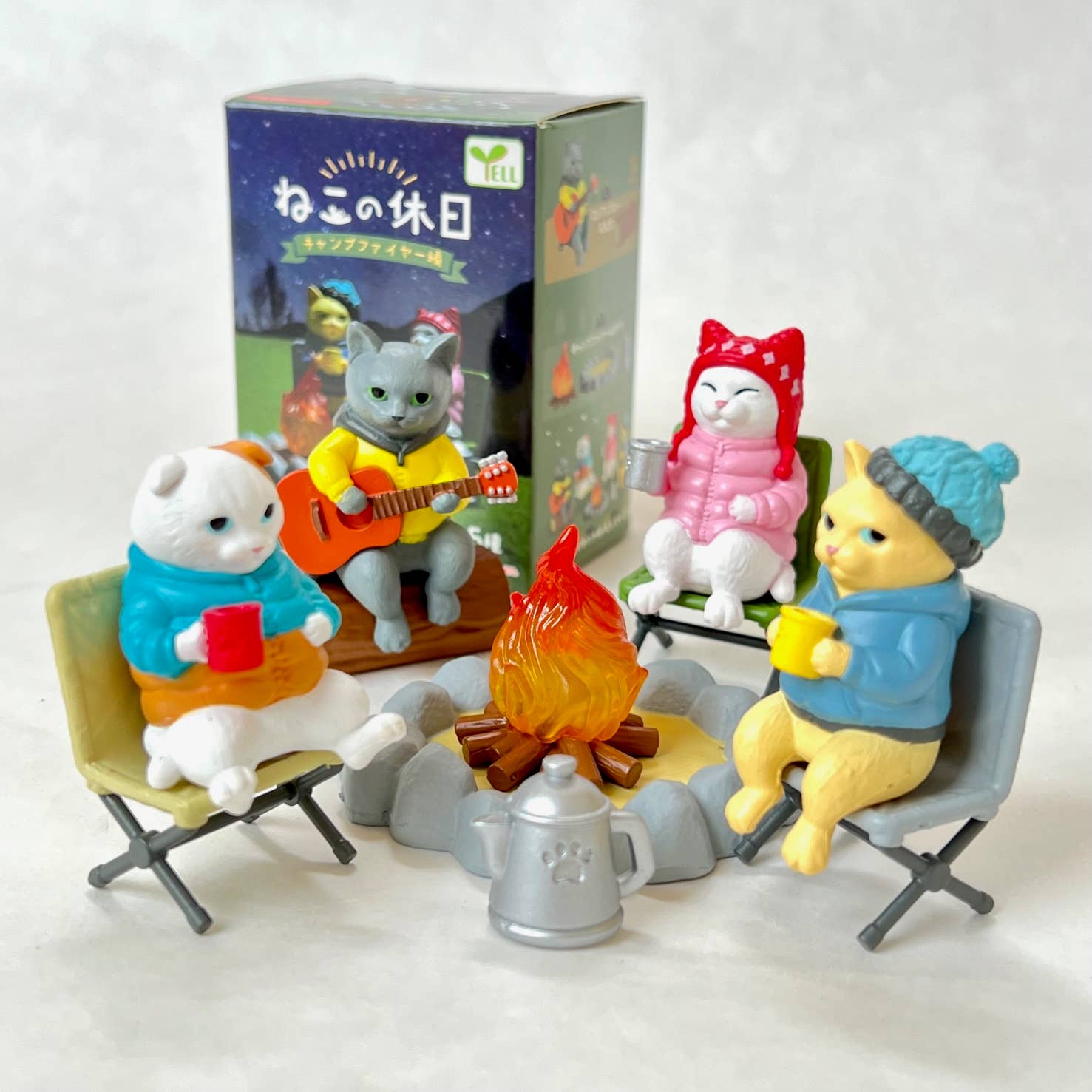 BCmini - Wholesale Decorative Figurine - 70770 Campfire Cats Blind Box43