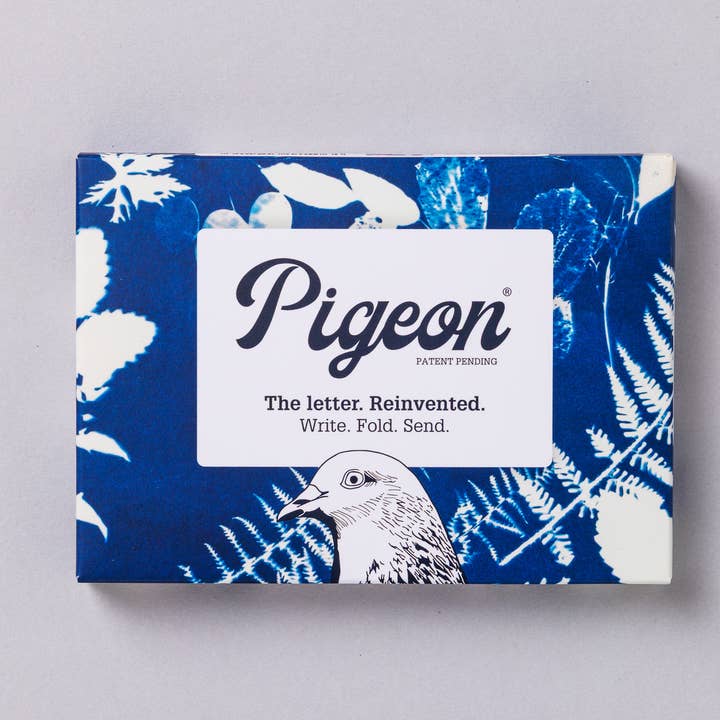 Apothecary Pigeon Botanical Folding Letter Set - Pack of 6 for wholesale by pigeonposted