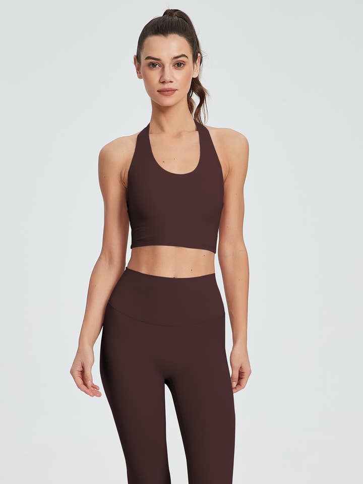 91thelabel – Großhandel Sport-BH – Damen – Daphne Lycra® Sculpt Bügel-BH mit Neckholder für Sport.20