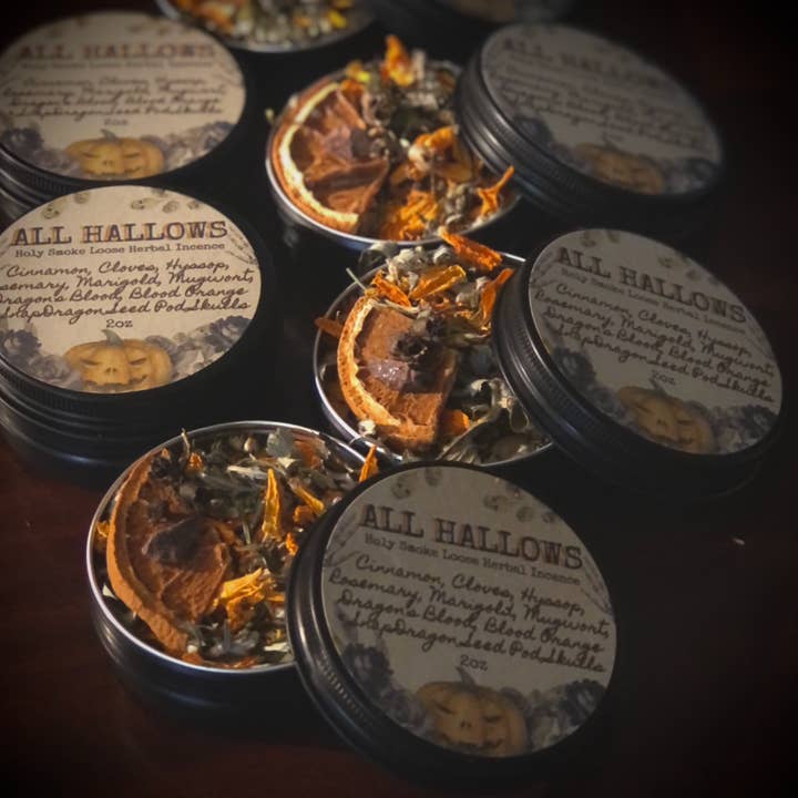 BlakByrd Botanika - Wholesale Incense - ALL HALLOWS Holy Smoke Ritual Incense2
