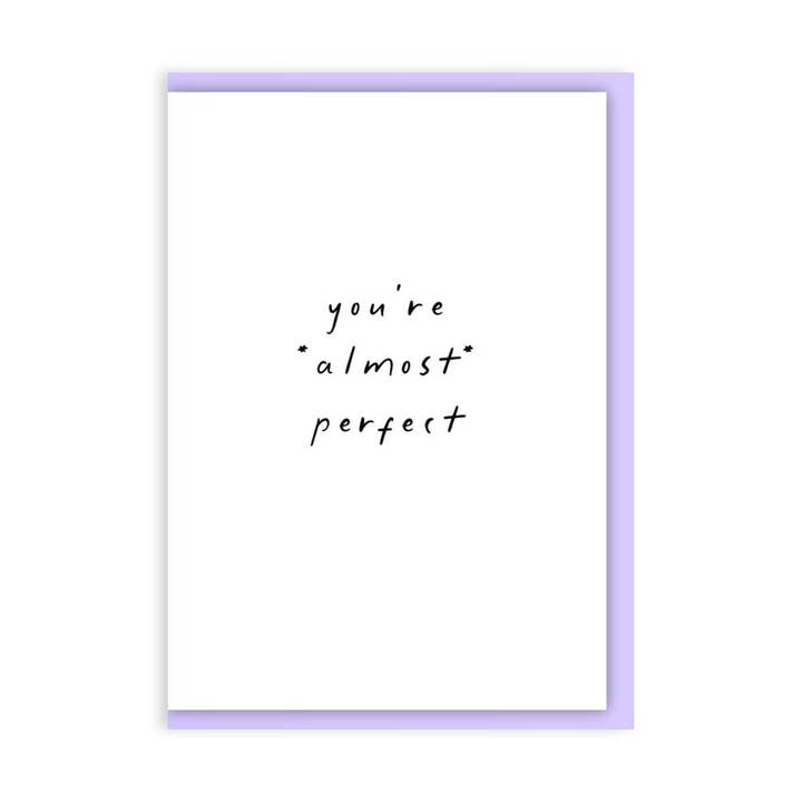 Du är* nästan* perfekt för wholesale av Oliver Stockley