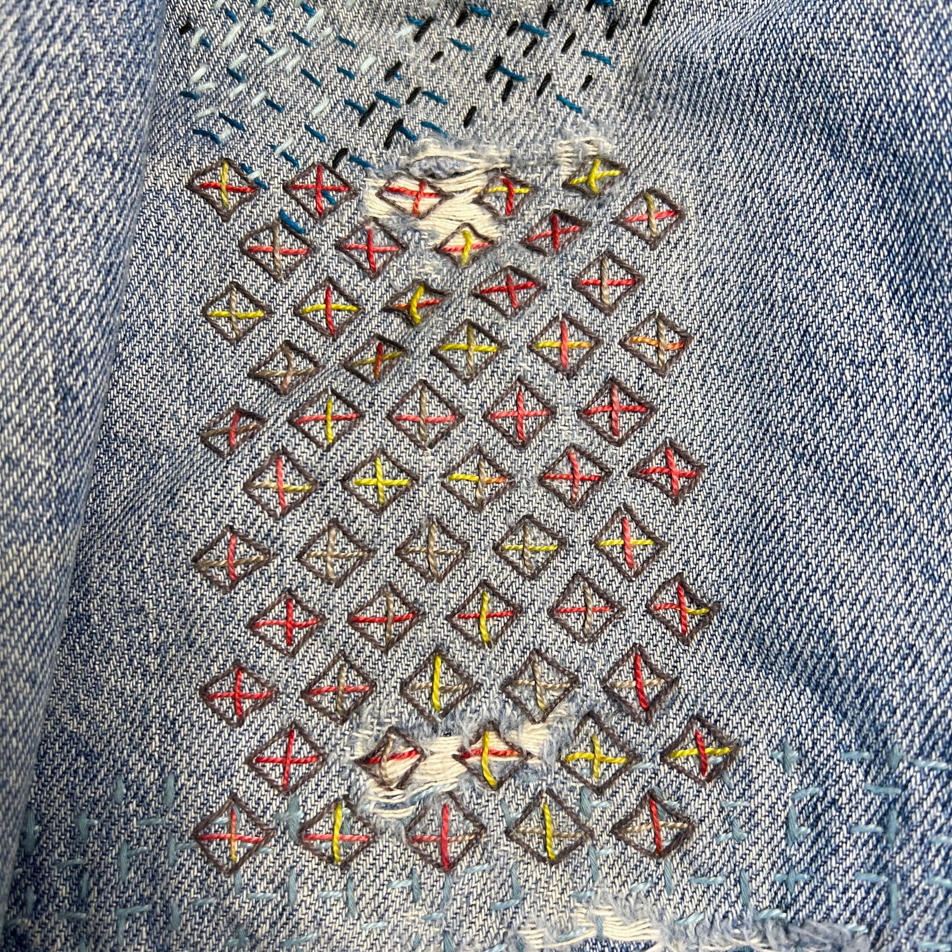 Wrenbirdarts - Wholesale Craft Sewing Kit - Washable Mending Patterns Set #8 Craft Brown8