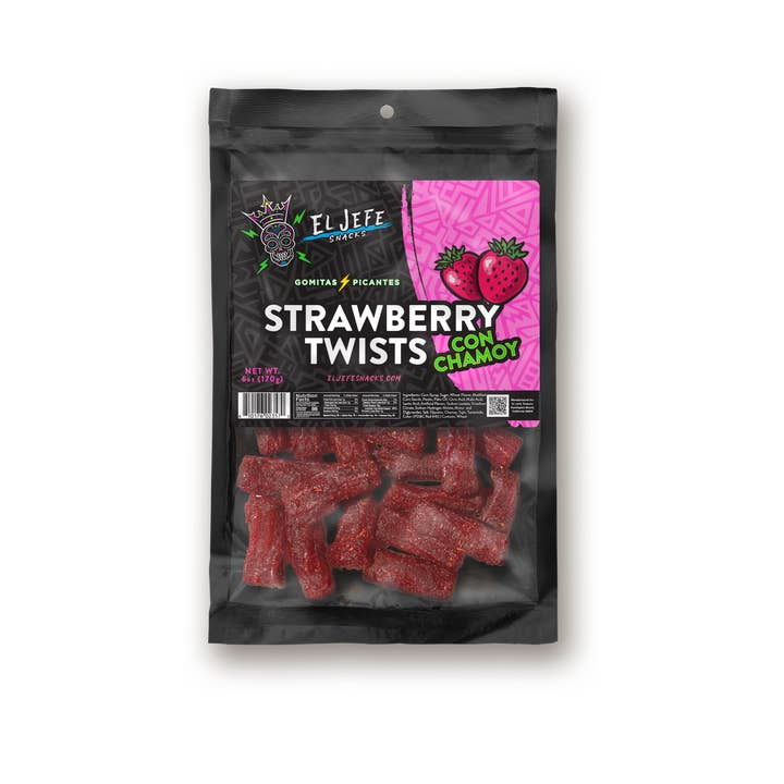 El Jefe - Chamoy Strawberry Twists for wholesale by J&K Distributors