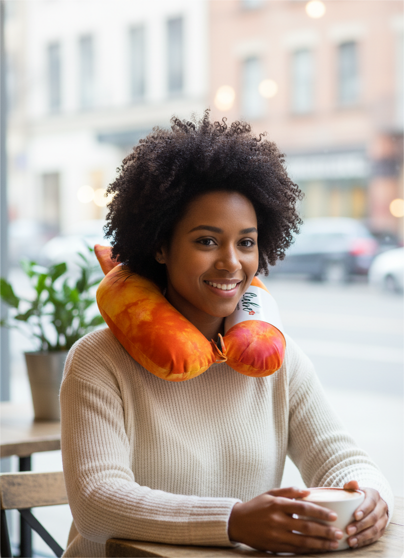 KENDI AMANI - Wholesale Travel Pillow - Travel Neck Pillow – Soft, Supportive & Kid-Friendly2