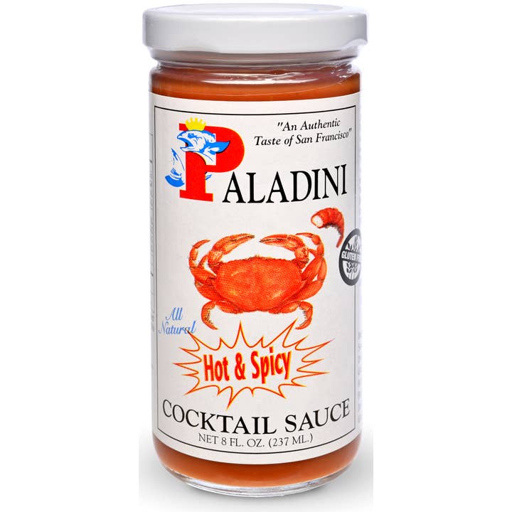 Golden West Specialty Foods - Wholesale Sauce - Paladini All-Natural Hot & Spicy Cocktail Sauce - 8 oz