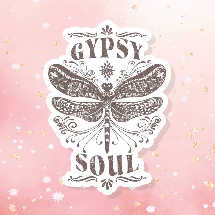 Pegatina Gypsy Soul Metaphysical Intention para venta al por mayor de London Luxury Candles
