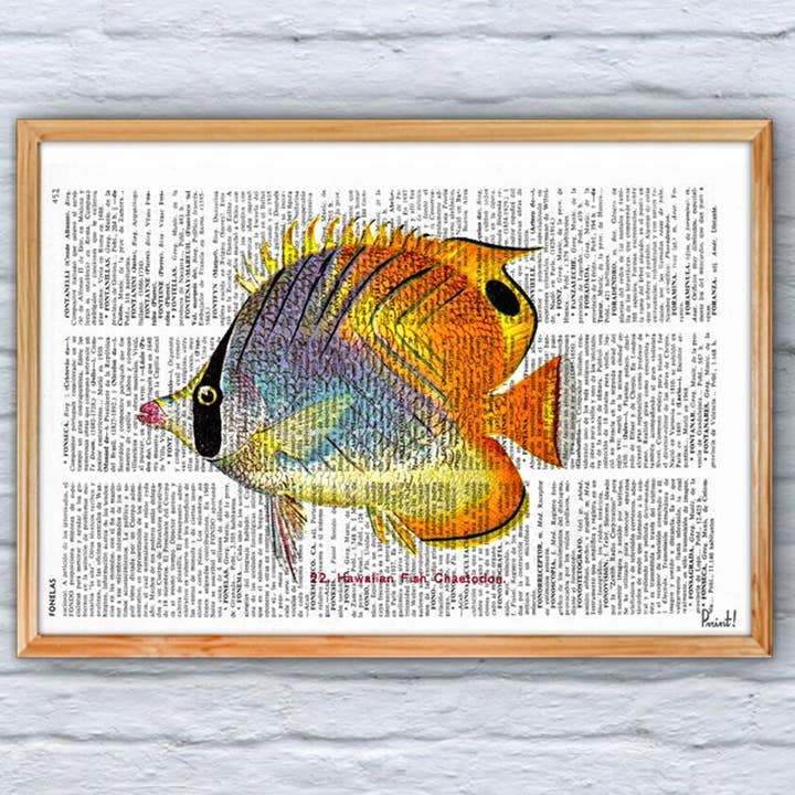 PRRINT! - Wholesale Art Print - Hawaiian Fish Art Print