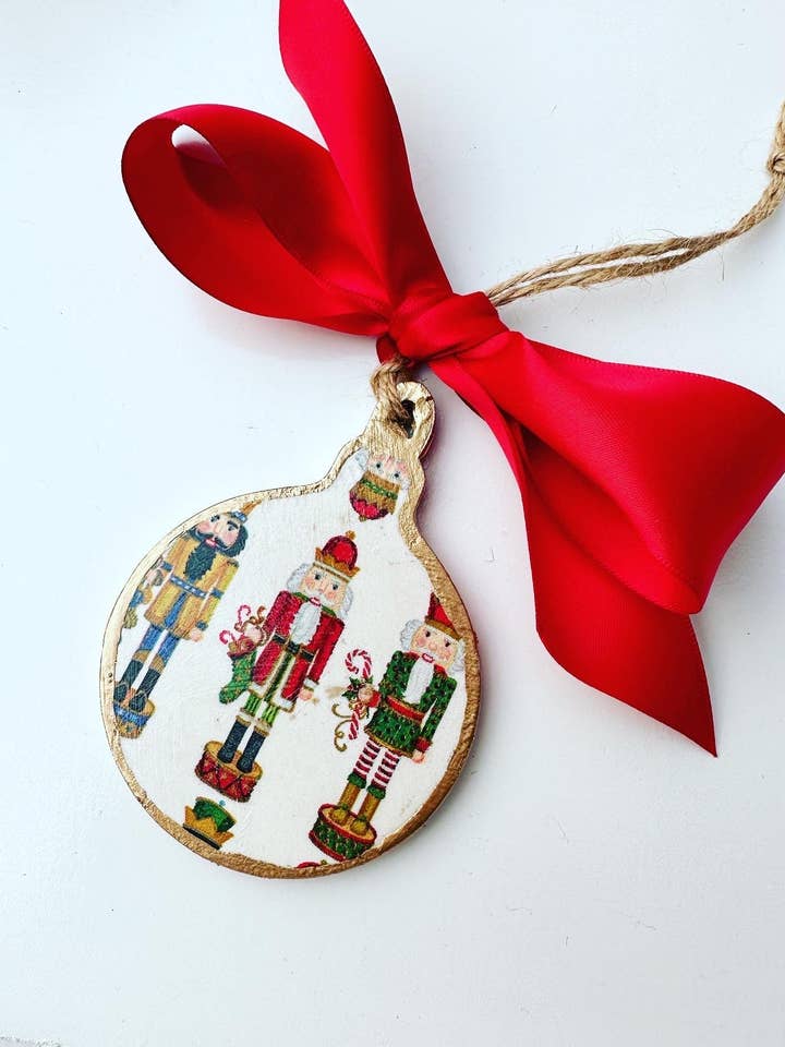 Nutcracker Bauble Ornament for wholesale by SoCharm Designs
