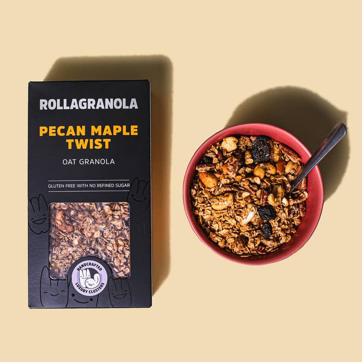 Rollagranola – wholesale Granola – Pecan Maple Twist Granola4