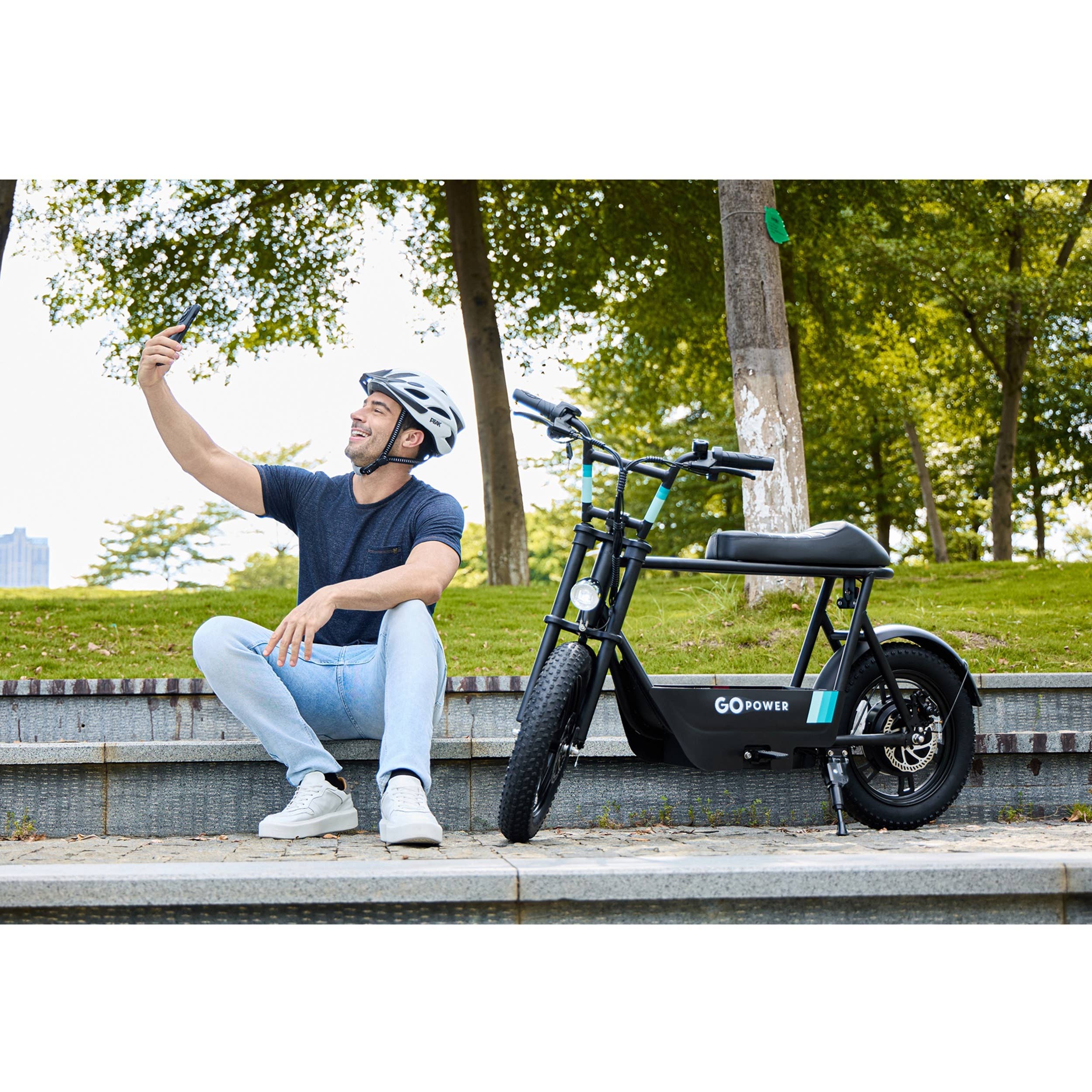 Gopowerbike - Vendita all'ingrosso Bicicletta/monopattino - GoPowerBike GoSparky Bicicletta Elettrica Fuoristrada con Pneumatici Grassi6