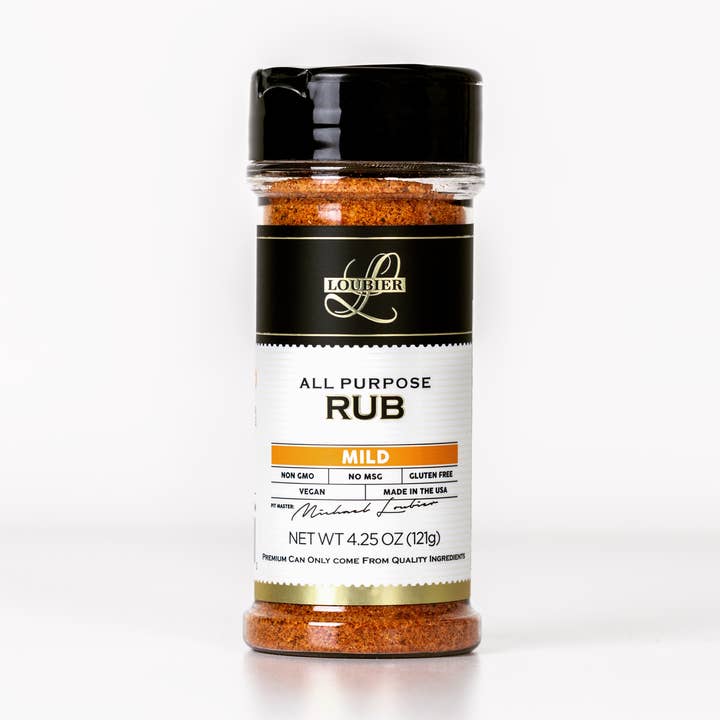 All Purpose Rub Mild for wholesale by Loubier Gourmet