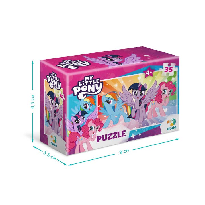 DoDo Brand - Wholesale Puzzle - Kids - Kids Classic Mini Puzzle My Little Pony 35 pcs2