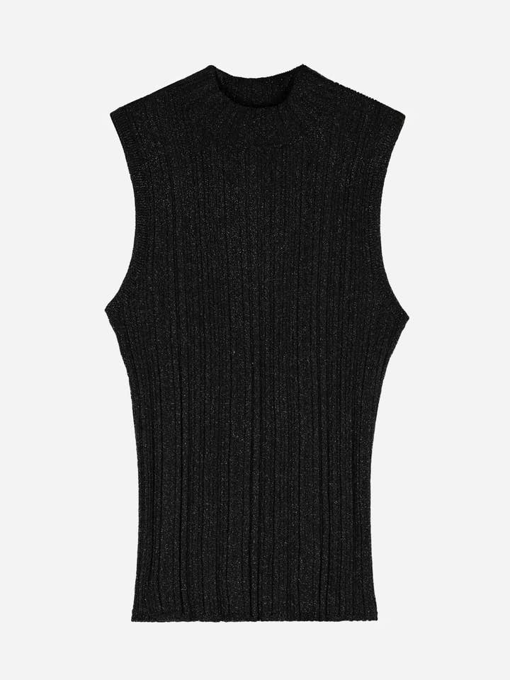 TOP LUXIE preto por atacado de An'ge