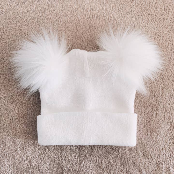 Himmelberg Baby - Venta al por mayor Gorro de lana - Niños - Gorro Pom Pom para bebés/niños, de recién nacido a 8 años, unisex