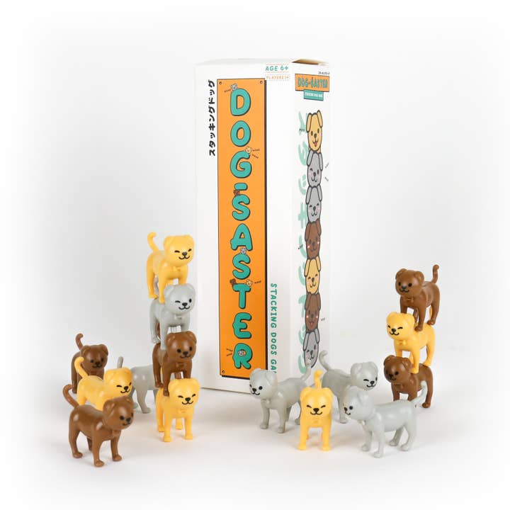 Gift Republic - Wholesale Stacking Game - Dog-Saster - Dog Stacking Game