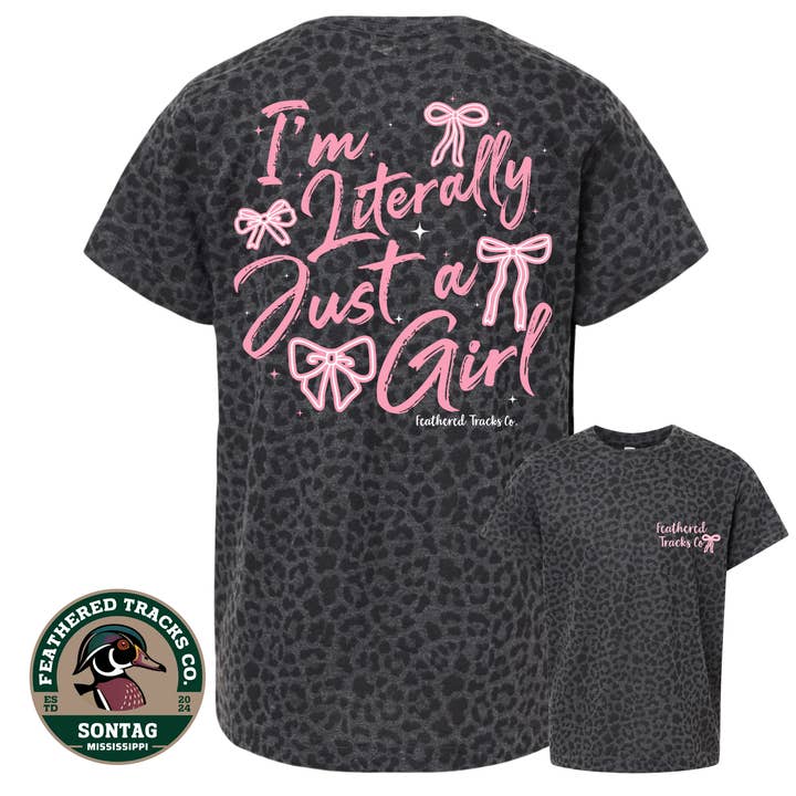 Je suis littéralement juste une fille. pour la vente par Feathered Tracks Co.