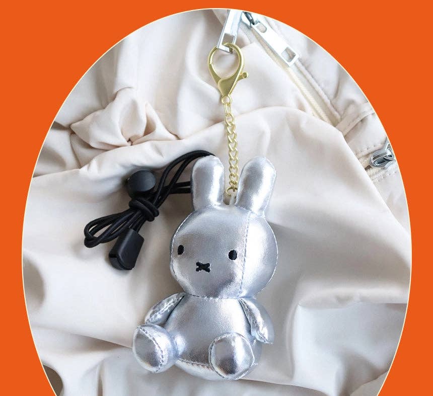 K-Wonderland - Wholesale Keychain - Women's - Miffy Keyring Plush Dolls Glow-in-the-Dark, Silver, Gold14