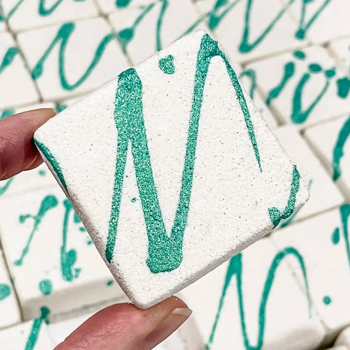 Eucalyptus + Spearmint Shower Steamer | Aromatherapy Tablet for wholesale by Simply Stated Bath & Body