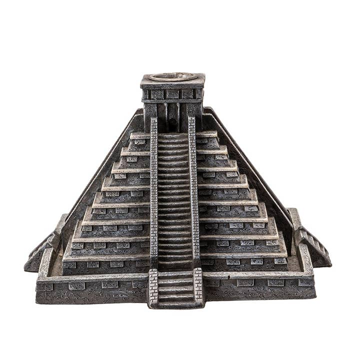 Pacific Trading - Wholesale Incense Holder - 15739 Aztec Pyramid Backflow Incense Burner