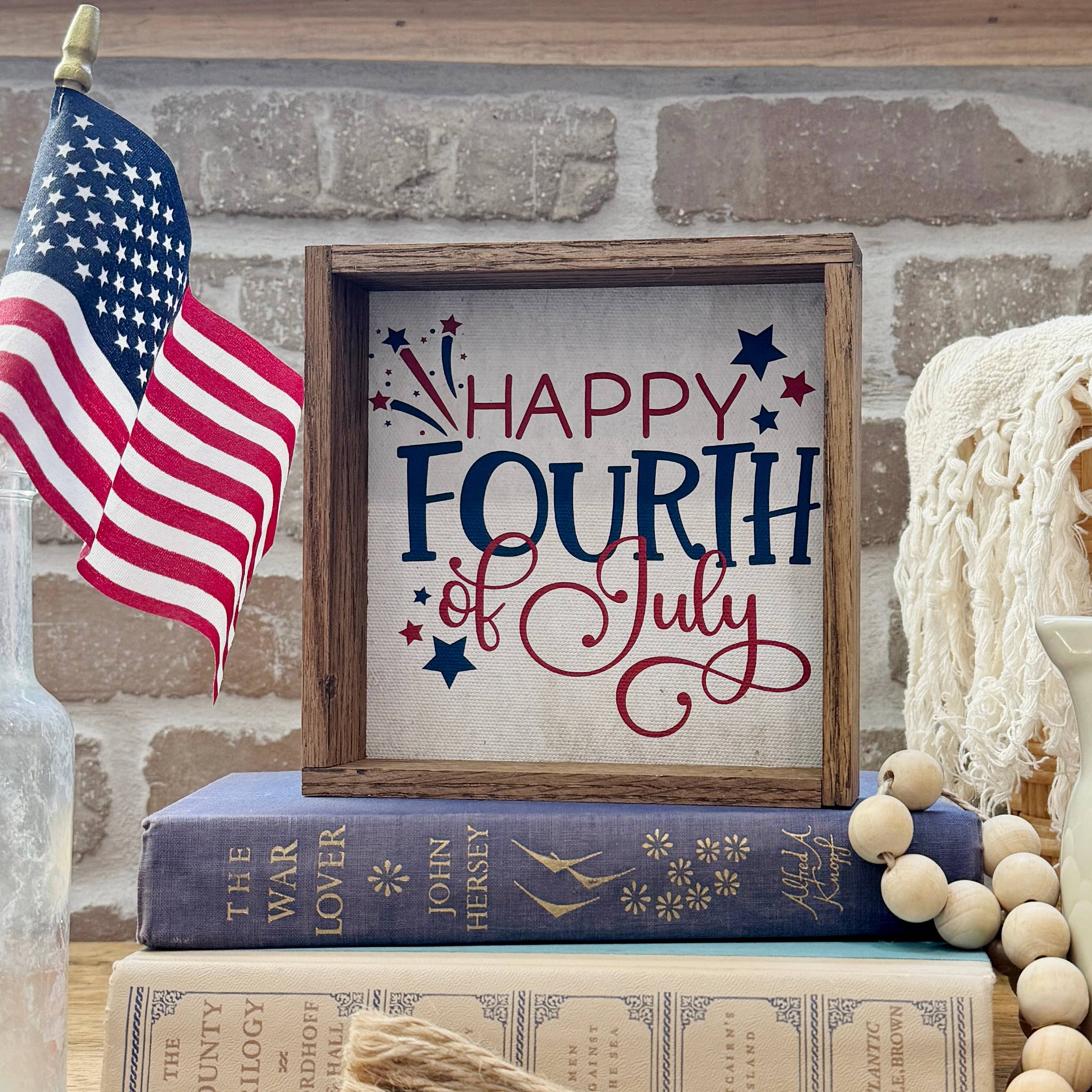 Hangout Home – wholesale Sign – July Décor- Happy FOURTH of July- Summer Decor4