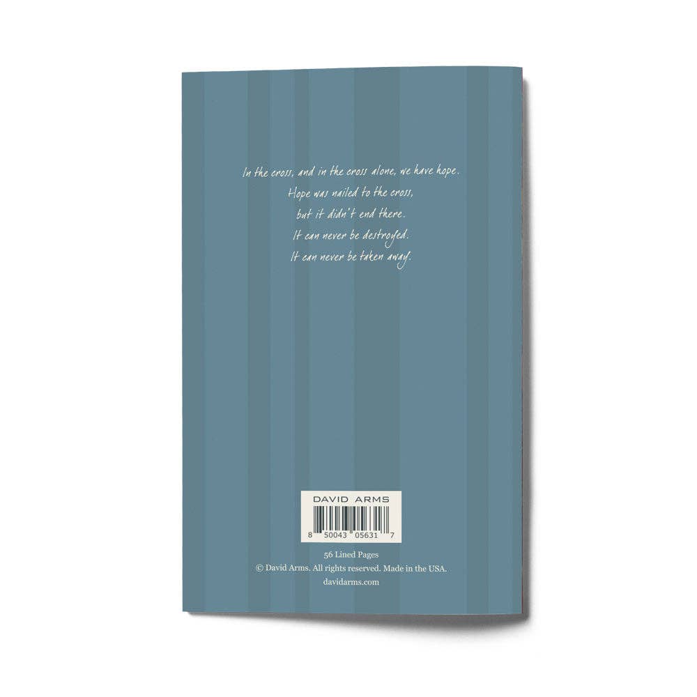 David Arms - Wholesale Notebook - “Cross” (floral) Softcover Notebook4