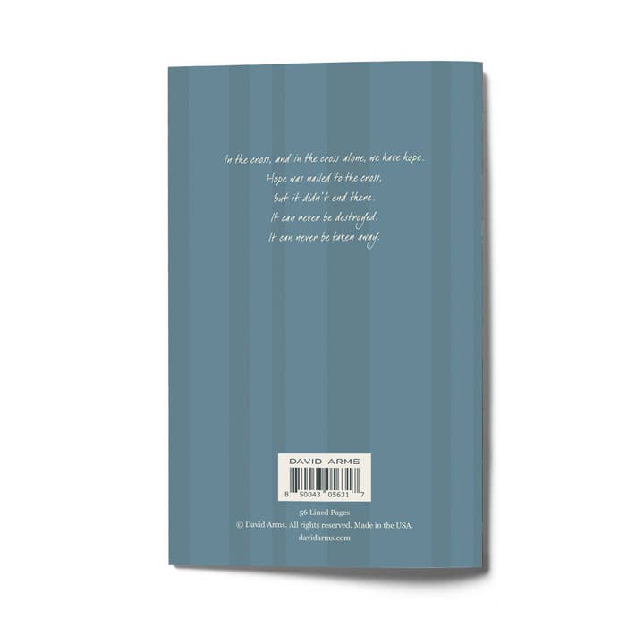 David Arms - Wholesale Notebook - “Cross” (floral) Softcover Notebook4