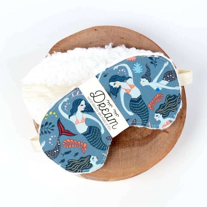 Sleep Masks Mermaid Sweet Dreams  Sleep Masks for wholesale by Little Man