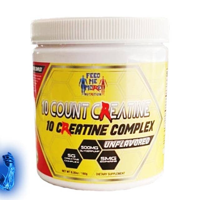 10 Count Creatine for wholesale by Feed Me More Nutrition