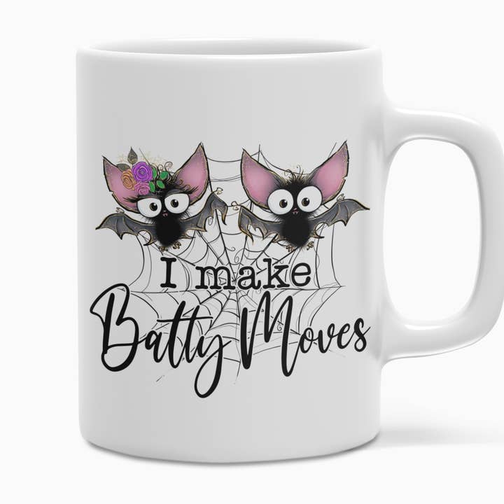 Jag gör Batty Moves 2 kaffemugg för wholesale av Words of Ivy