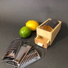 Bamboo Multi Grater for wholesale by Essentially Wood