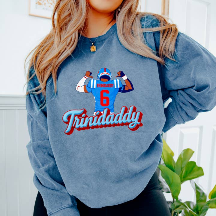 Sweatshirt Preppy Trinidaddy Ole Miss Rebels Football pour la vente par Gia Gifts Boutique
