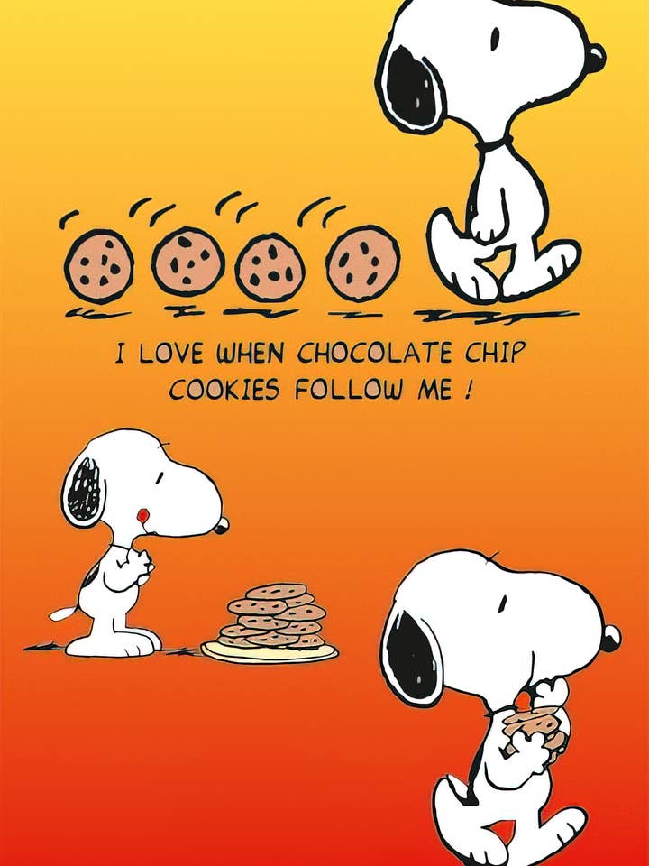 Peanuts Poster Cookies 101.5 x 68.5 cm for wholesale by Close Up GmbH