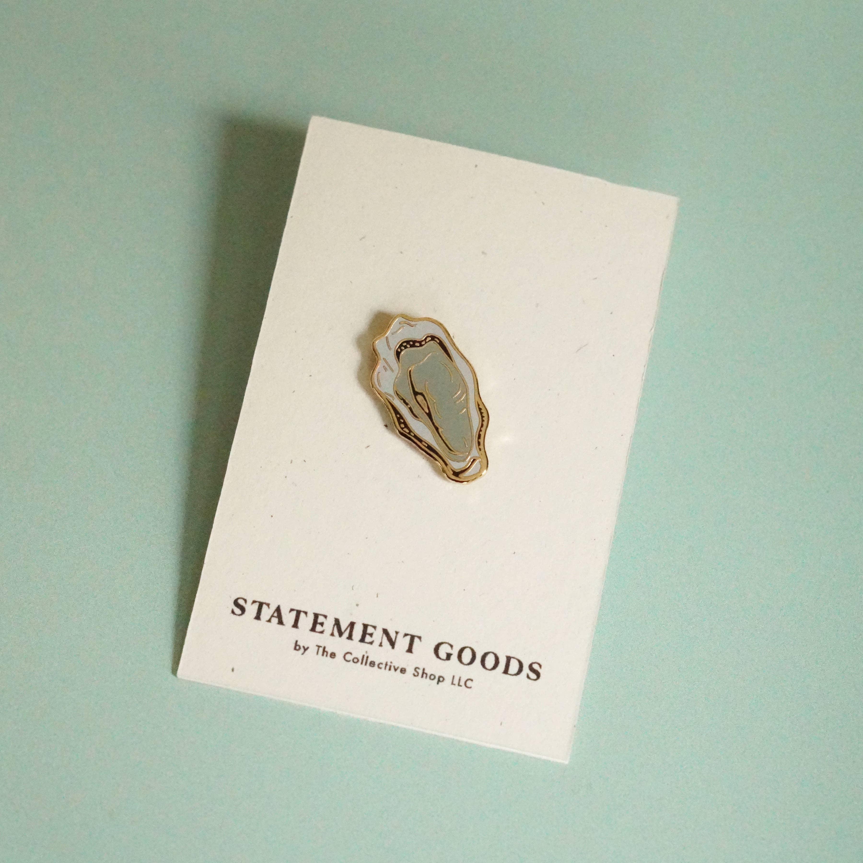 Statement Goods - Wholesale Lapel Pin/Button - Oyster - Enamel Pin1