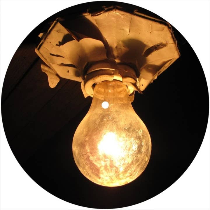Slipmat 12"/ 7" for Record Players - Light Bulb 6 for wholesale by Phatmatz
