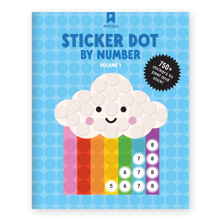 Pipsticks - Wholesale Sticker - Sticker Dot by Numbers Volume 1